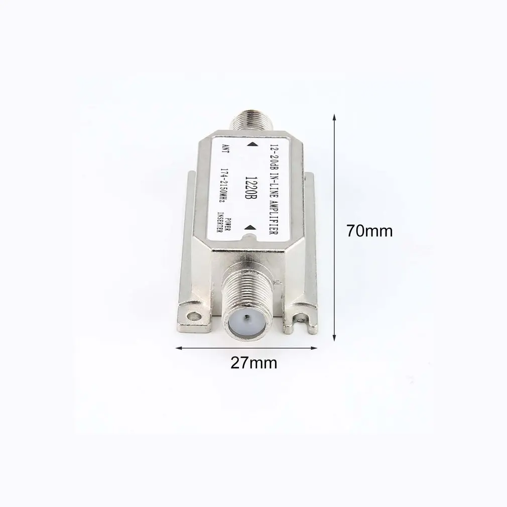 

New 12-20dB In-line Amplifier(satellite slope line amplifier)(1220B) amplifier works with all satellite Hot Sale