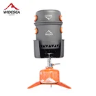 Туристический набор Widesea посуда для печи для приготовления пищи, туристическая плита, пеший туризм, рыбалка