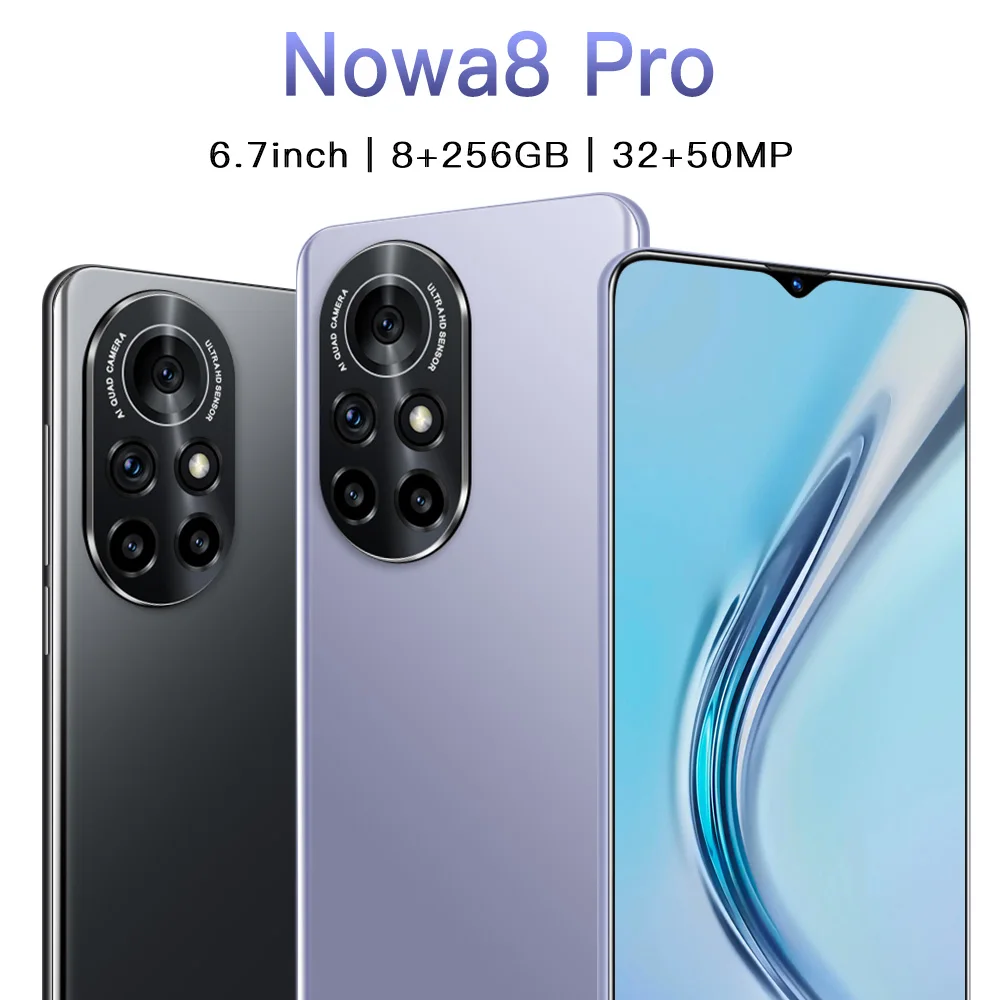 

Новый сотовый телефон 8 Pro, Android 10,0, две Sim-карты, неопределенный смартфон, HD-экран 6,7 дюйма, десятиядерный MTK 6889, 12 Гб + 512 ГБ, глобальная версия