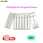 Универсальный автомобильный флип-ключ  10 шт.лот Лезвие  58 VA2 для Citroen C4 Sega Triumph Peugeot 307 308 407 408 Renualt, 58