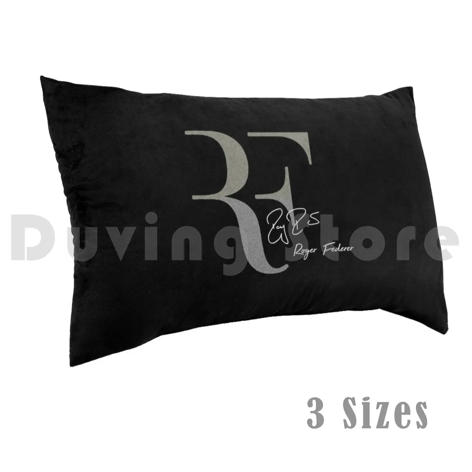 

Rf Federer Signature Pillow Case DIY 50x75 Rf Perfect Black Bulls Nadal Rafa Nadal Vamos Rafa Wimbledon A Head