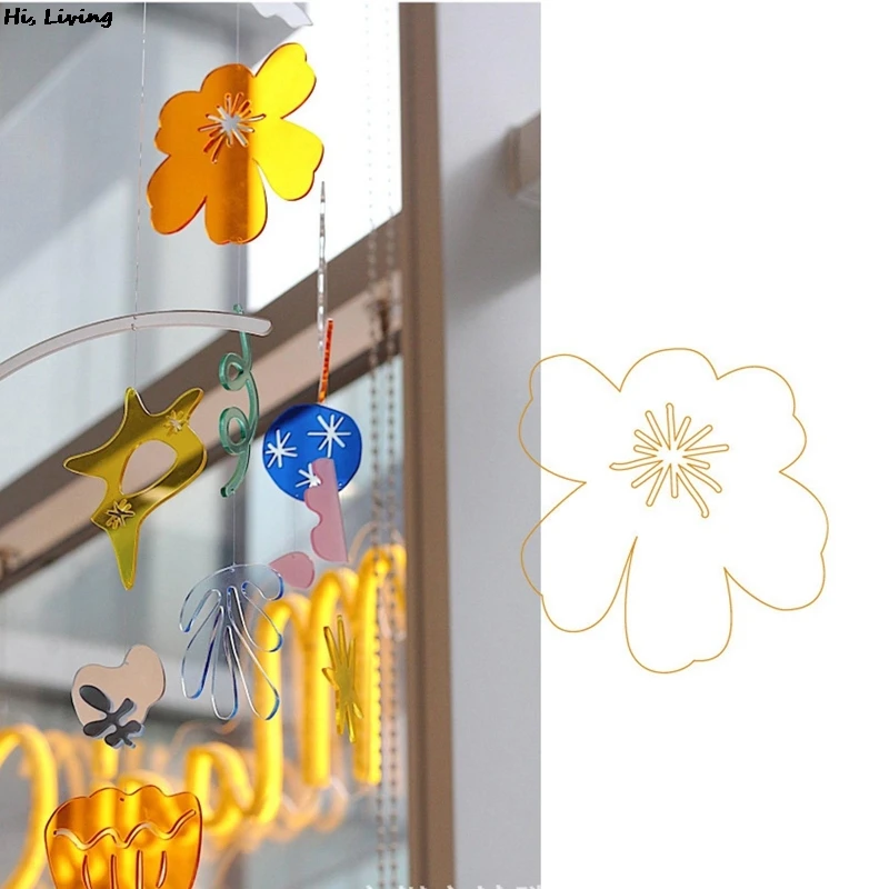 Креативная Геометрическая подвеска в скандинавском стиле динамическая