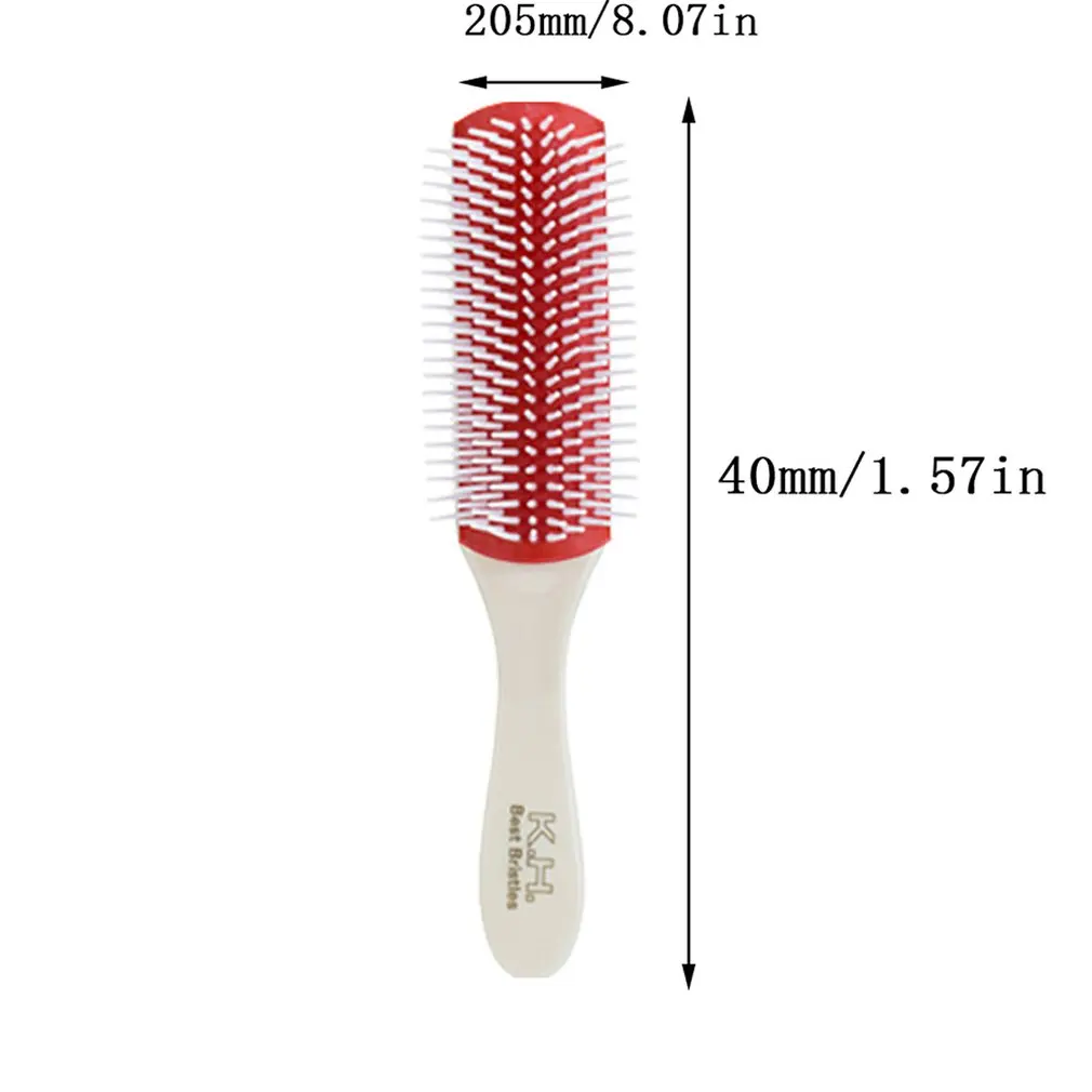 Ретро стиль широкая зубная щетка масляная голова гребень для волос мужчин