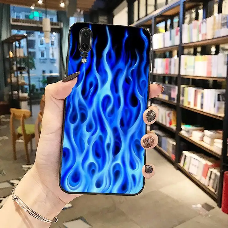 

Colorfunl Flame Flame fashion pattern luxury protective Phone Case For Huawei honor Mate P 10 20 30 40 Pro 10i 9 10 20 8 x Lite