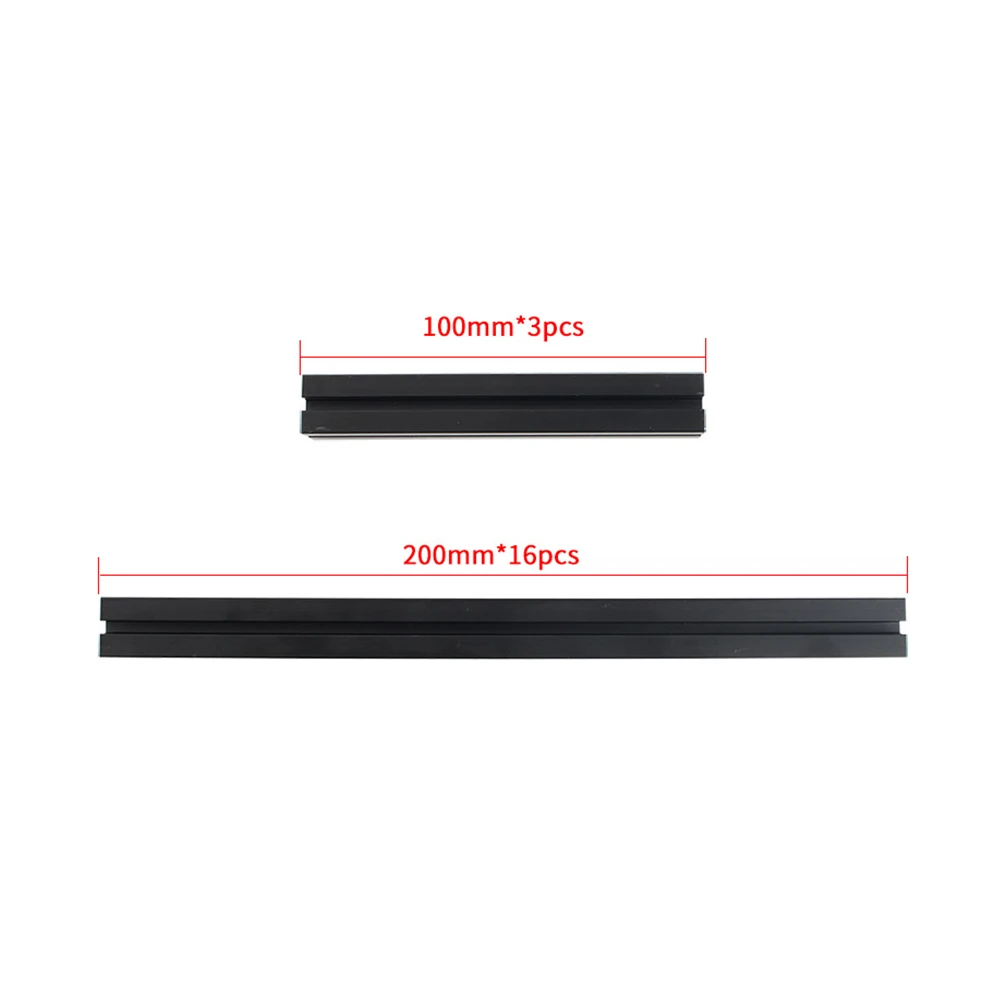 For VORON-0 Original 1515 Extrusion Frame Kit Red Black Blue Color V0 FRAME KIT Voron 0 1515 Aluminum Alloy Profile Frame