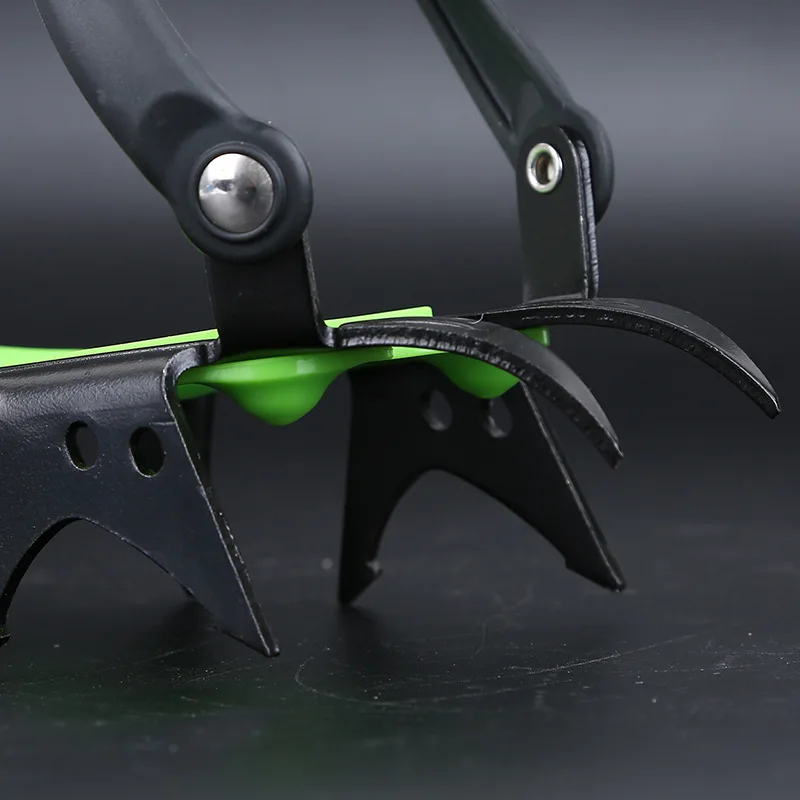 Силиконовые когти из марганцевой стали с 14 зубцами для альпинизма и