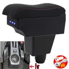 Подлокотник для RENAULT SANDERO STEPWAY для Renault Sandero 2, автомобильный подлокотник для Renault Logan 2, внутренний центральный контейнер для хранения