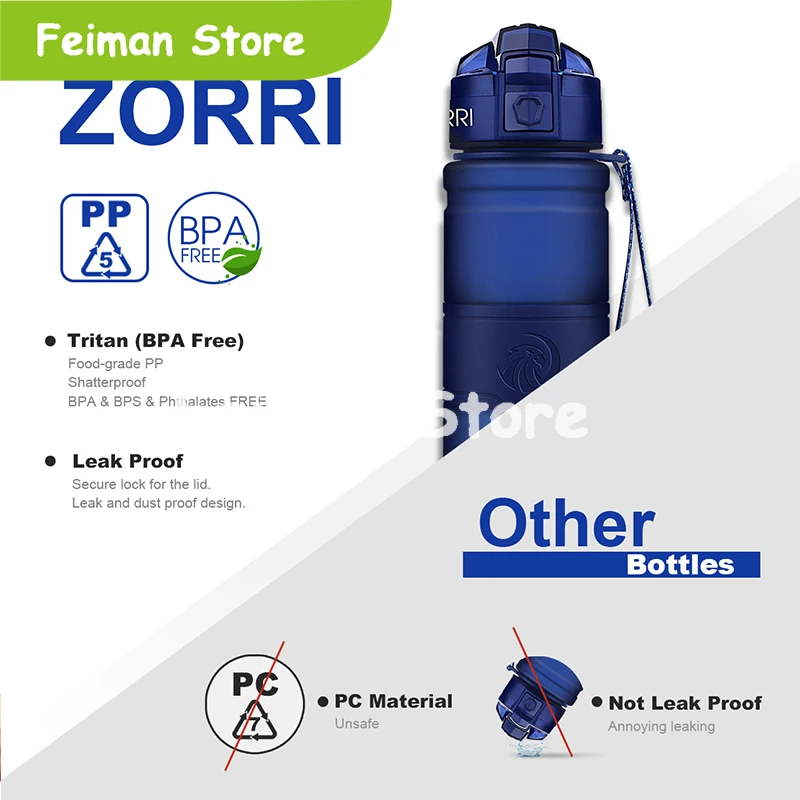 Лучшая Спортивная бутылка для воды пластиковый материал фитнес тренажерный зал