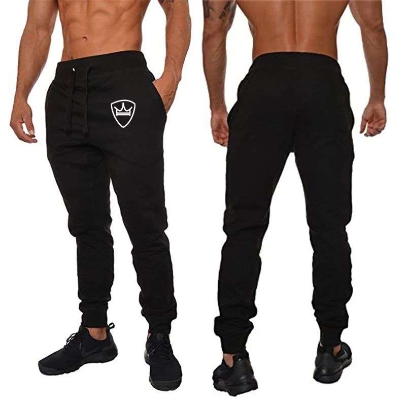 

2019 New Men Joggers Brand Male Trousers Casual Pants Men Sweatpants Jogging Grey Casual Elastic Cotton Gym Fitness Workout Dar