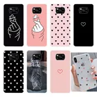 Чехол для Xiaomi Poco X3 NFC, чехол для телефона, силиконовые мягкие чехлы для задней панели, чехол-бампер из ТПУ для Poco X 3 PocoX3 NFC 6,67 дюйма