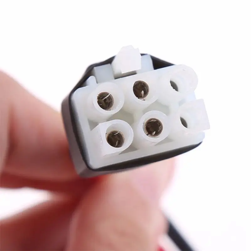 30A предохранитель 6 PIN коротковолновое Питание Шнур кабель для Yaesu FT-857D IC-725A 1 м |
