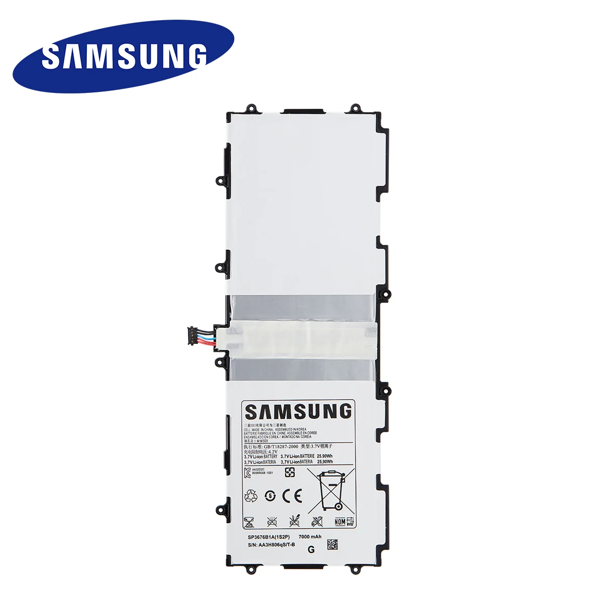 Аккумулятор SAMSUNG SP3676B1A 7000 мАч для Samsung Galaxy Note 10 1 GT-N8000 N8005 N8010 N8013 N8020 P7500 P7510 P5100 P5113 +