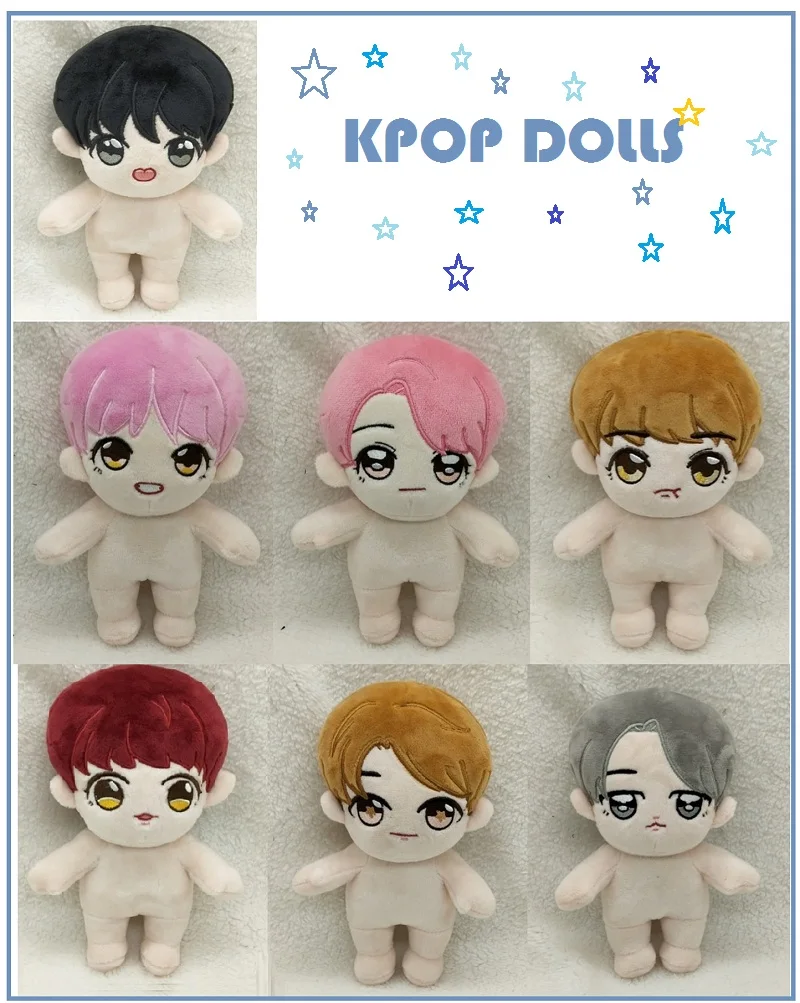 [MYKPOP] Популярные куклы KPOP высокие 20 см (без одежды) коллекция любителей Bangtan