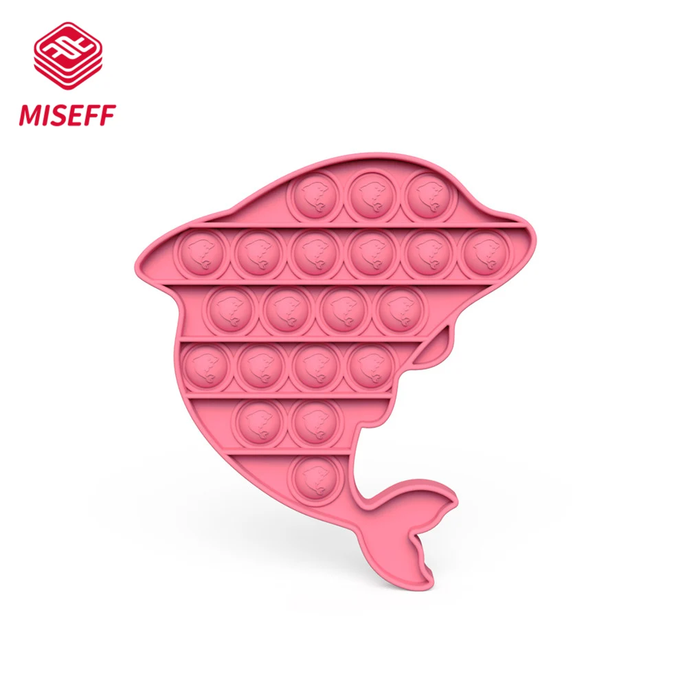 Забавный Дельфин фиджет мини-игрушки антистресс подарок для детей и взрослых