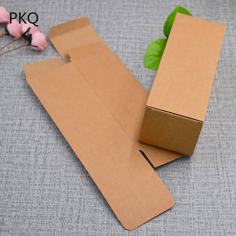 10 шт крафт-бумага картонная трубка упаковочная коробка для губной помады Мини