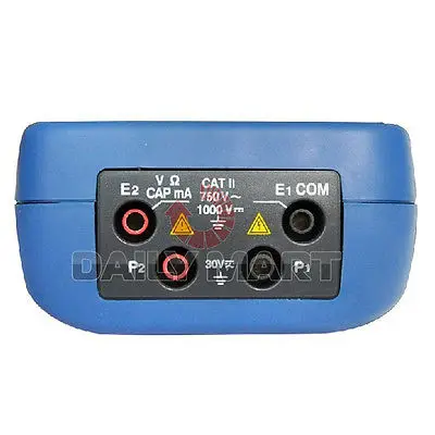 DHL/EMS CEM DT-5302 Цифровой Высокоточный Кельвина 4пр малое сопротивление МОм метр
