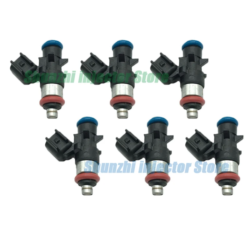 6pcs Fuel Injector Nozzle For bosch Chrysler Dodge ev14 300cc OEM:0280158233 0 280 158 233
