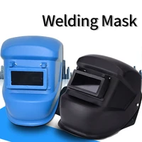 anti fall plastic welding mask adjustable helmet for soldring plastic solar cap viewing area adjustable foldable headband