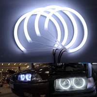 Cotton Switchback LED White Amber Angel Eye Halo Rings DRL turn signal light for BMW 3 series E30 E36 M3 1982-2000