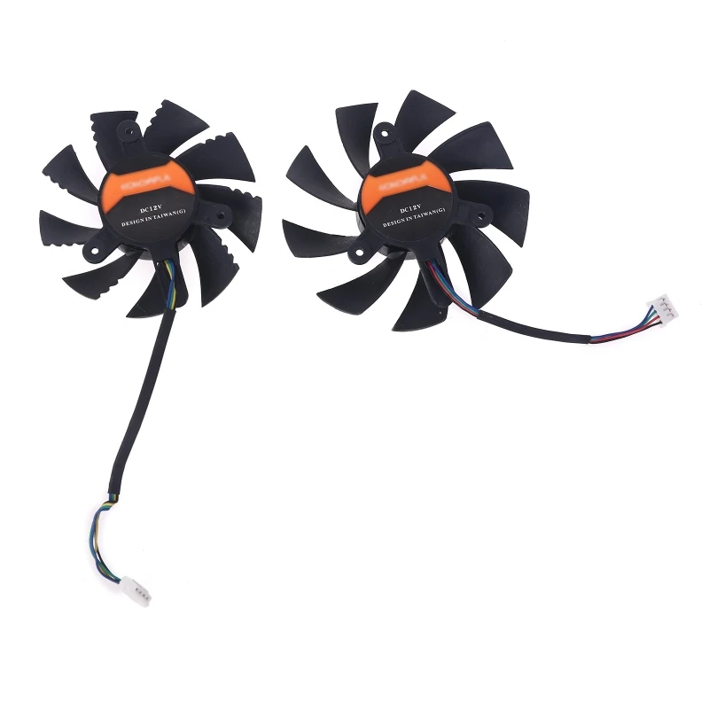 

2022 New 75mm 85mm 4pin Cooler Video Card Cooling Fan for iGame GeForce GTX 1070Ti 1080