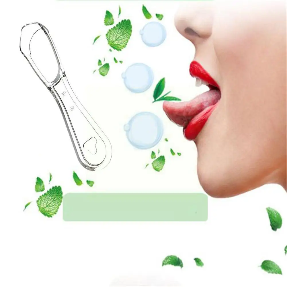 

New Tongue Cleaner Scraper Brush Reusable Adult Cleaning Clean Oral Hygiene Scraper Tools High Fresh Breath Quality Care To H4S7