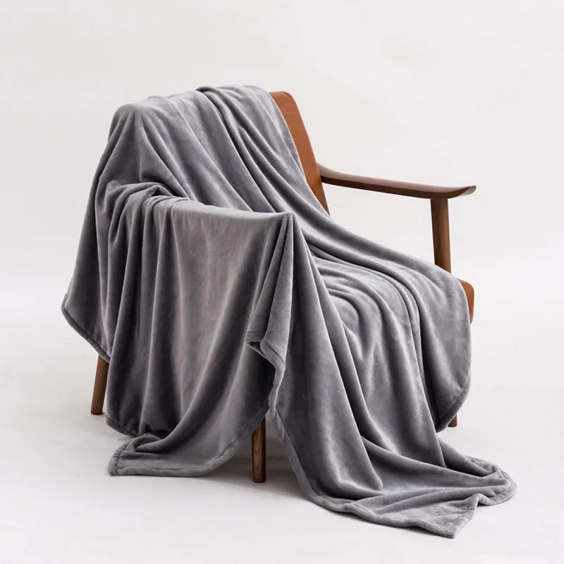 

Flannel Blanket Coral Fleece Nap Blankets Soft Towel Bed Stars Tapestry Double-Sided Fleece Blanket Cute children's quilt Z Z