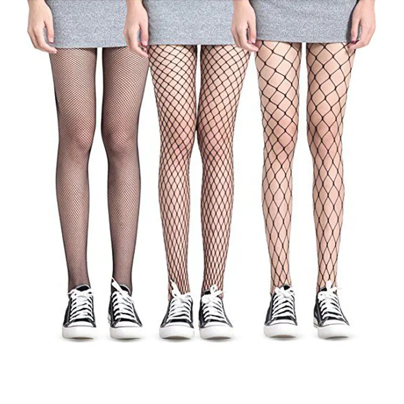 Леди Для женщин сексуальные колготки в сетку сеточку нейлоновые длинные гетры