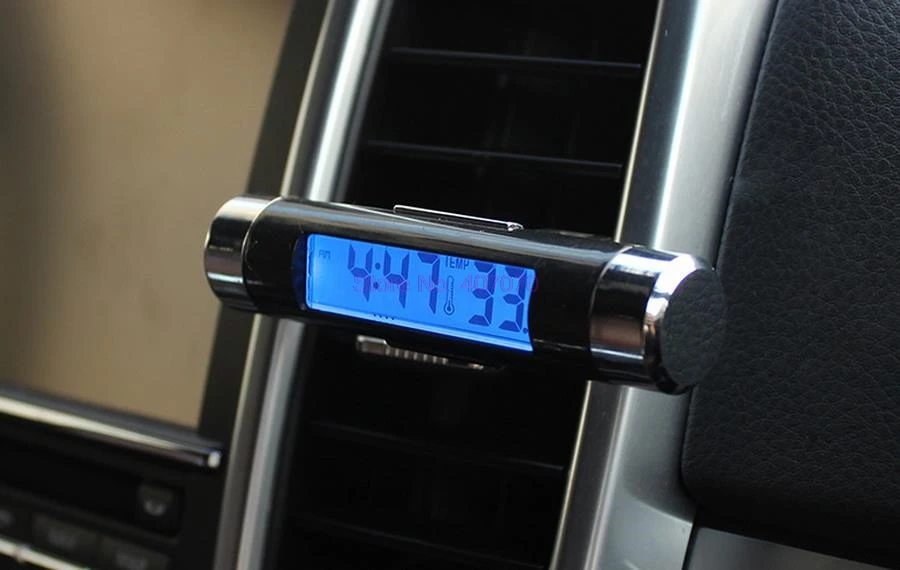 По DHL или Fedex 200 шт. Новый Популярный 2в1 автомобильный ЖК дисплей подсветка клип на