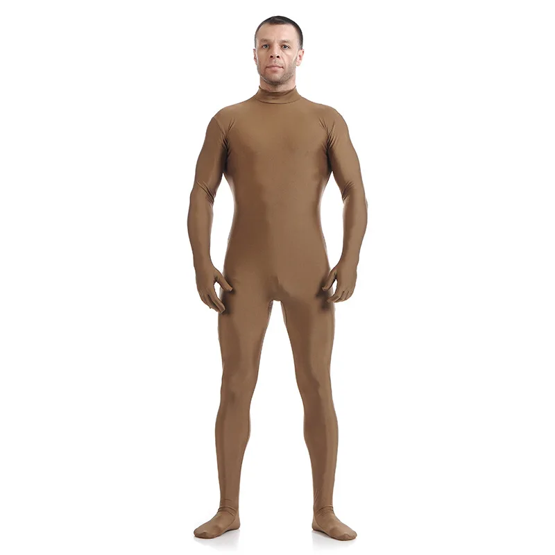 Men Spandex Zentai Second Skin Bodysuit Women Zentai Suit Custom Plus Size Tight Jumpsuit Full Body Suit Cosplay Costume images - 6