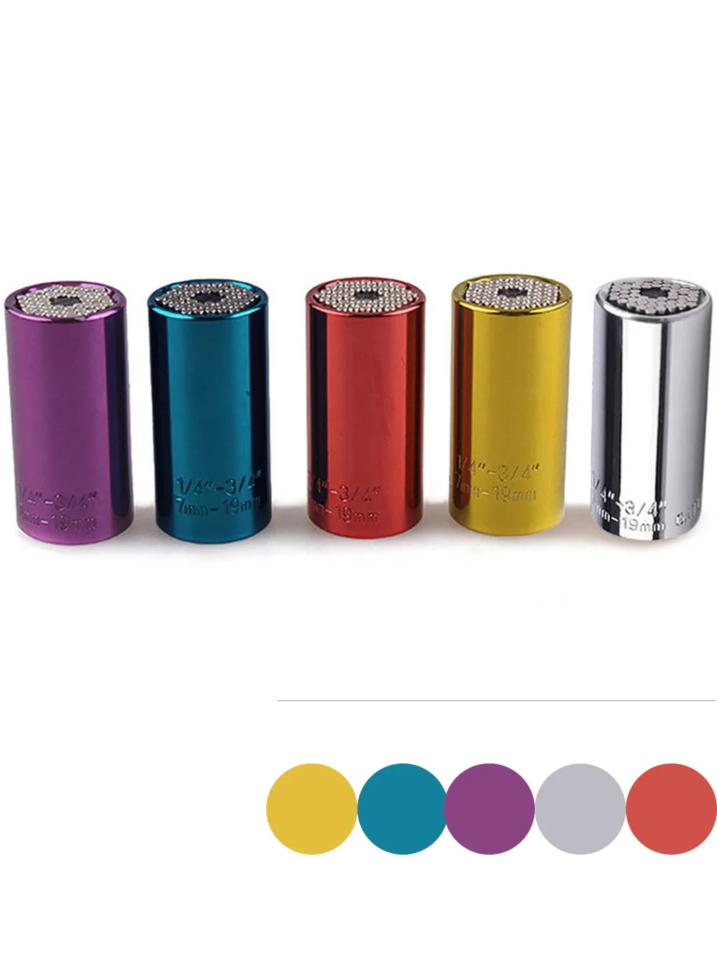 2 шт. гаечный ключ набор для всей поверхности головы с универсальным гнездом