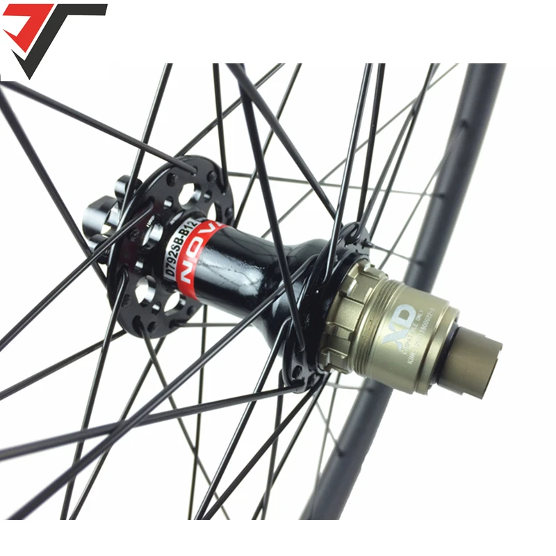 ТРИПС 29er Mtb XC Углеродные boost колеса Novatec через мост ступица Передняя 110 мм Задняя 148