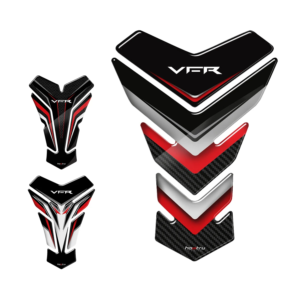 

For Honda VFR VFR400 VFR800 XF VFR1200F 3D Resin Motorcycle Tank Pad Protector Sticker
