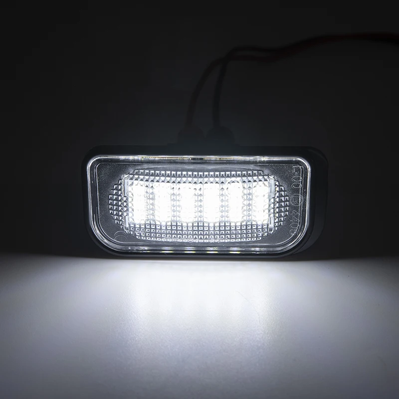 2x 18 SMD светодиодные лампы для номерного знака Mercedes Benz C Class W203 Sedan SL R230 CLK W209 C209 A209