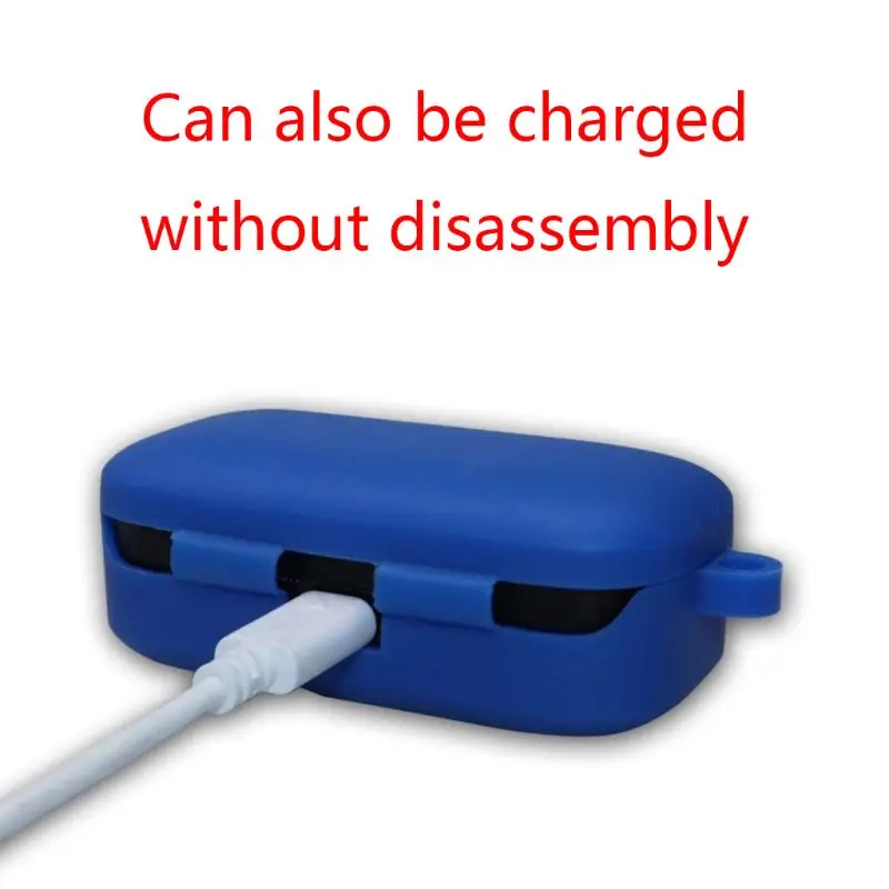 Защитный силиконовый чехол для беспроводных Bluetooth-наушников QCY T5 PXPE | Электроника