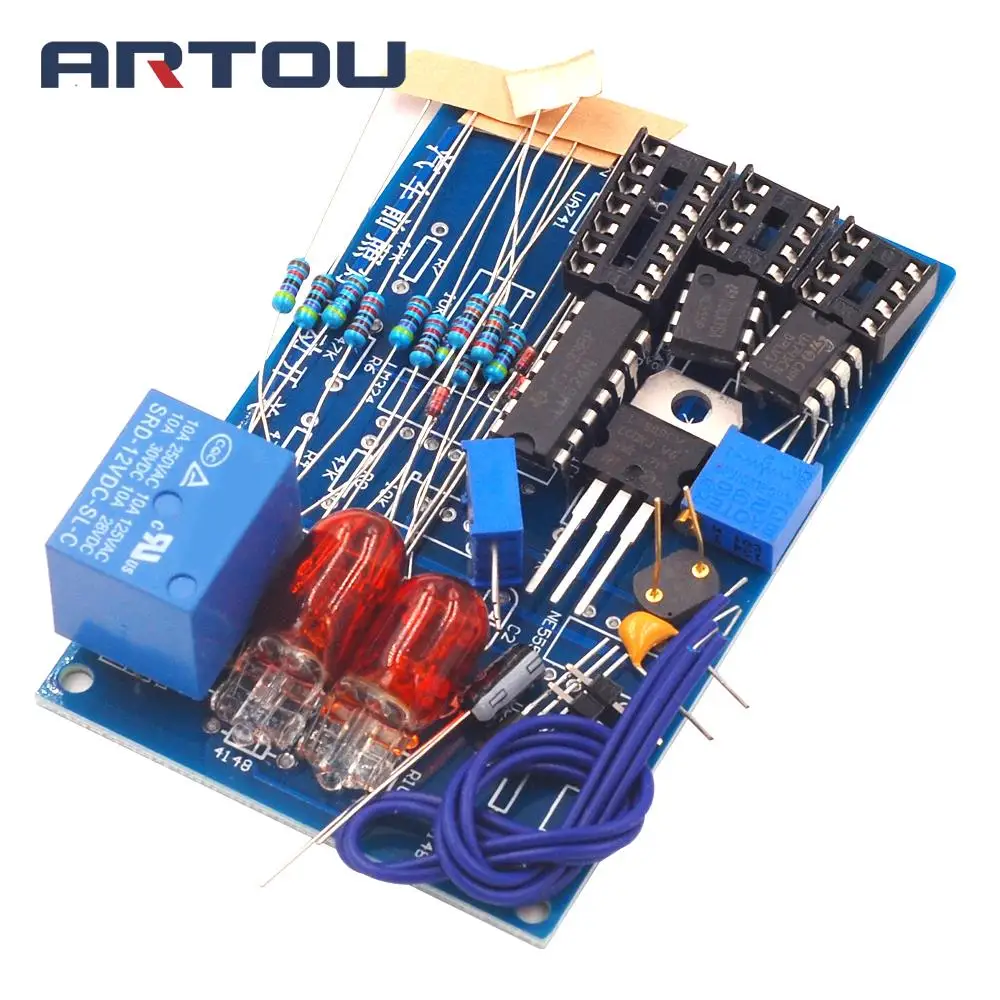 Автоматический переключатель света на солнечной батарее контроль