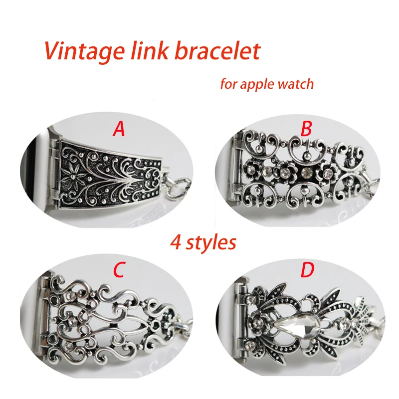 

Strap For Apple Watch 4 band 44mm band 38mm 40mm 42mm Metal Wrist Band For Iwatch 4 3 2 1 Woman Fashion Watch Bands