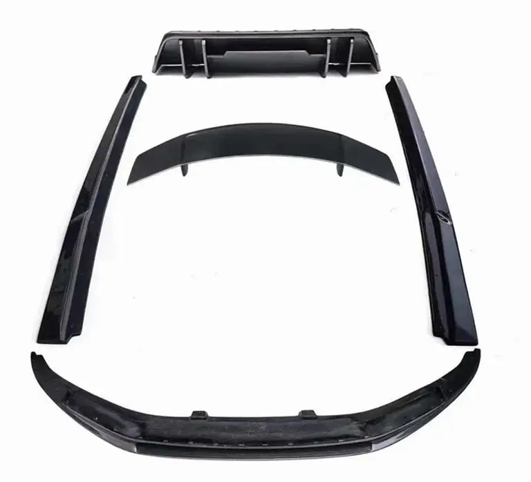 

REAL CARBON FIBER Front Bumper Lip Spoiler Rear Trunk Diffuser Side Body Skirt FOR Audi R8 V8 V10 2017 2018 2019 2020 2021