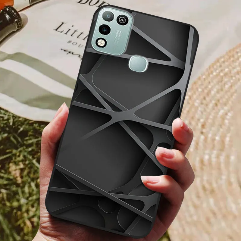 for infinix hot 11 play case silicone soft back cover for infinix hot11 play phone cases on infinix hot 10 play tpu coque free global shipping