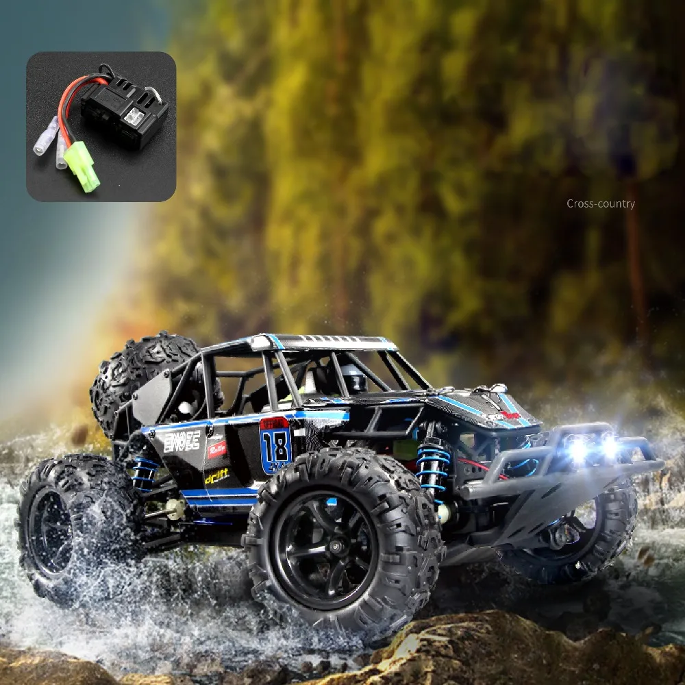 1:18 Радиоуправляемый автомобиль 2 4G высокоскоростной 40 + км/ч Быстрый 4WD пульт