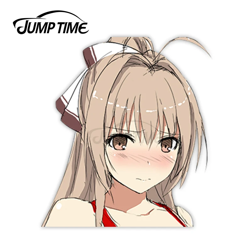 Виниловая наклейка на окно бикини время прыжков Amagi Brilliant Park модель аниме Sento Isuzu 21