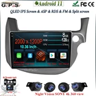 Автомагнитола RHD на Android 11, мультимедийный проигрыватель для Honda Jazz 2 GG 2008 - 2014 Fit 2 GE 2007-2014, автомагнитола на android