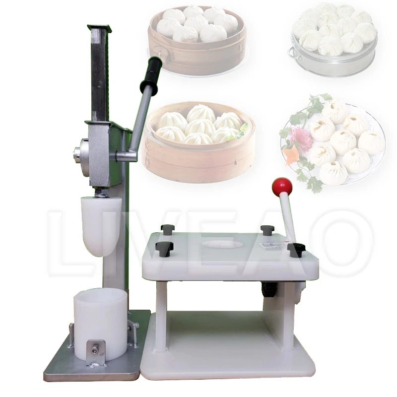

Stuffed Soup Momo Chinese Baozi Wrapper Making Equipment Steamed Bun Machine