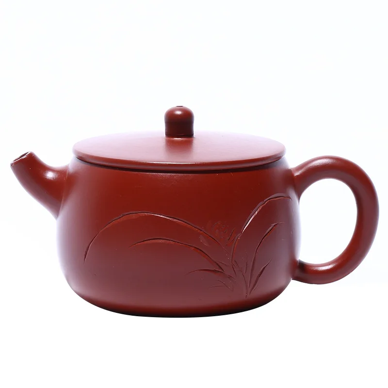 

Yixing famous mine handmade purple clay teapot Dahongpao orchid Yufu teapot teaware online shop