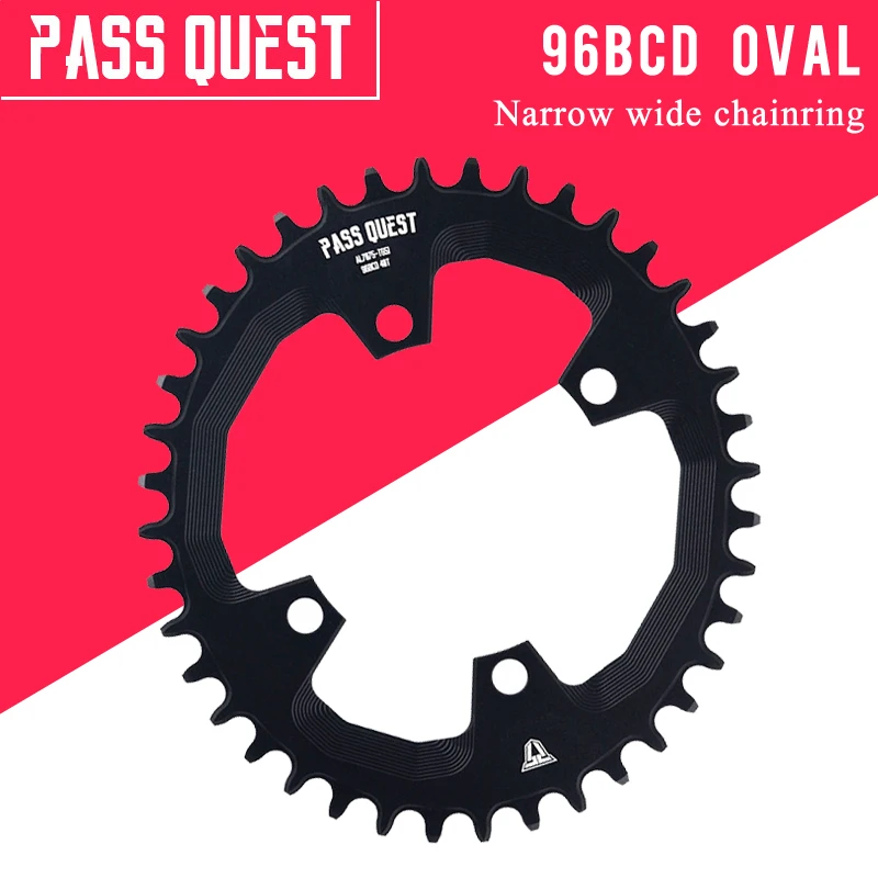 Vest овальная Звездочка 96BCD MTB узкая и широкая велосипедная цепь для deore xt M7000 M8000 M9000