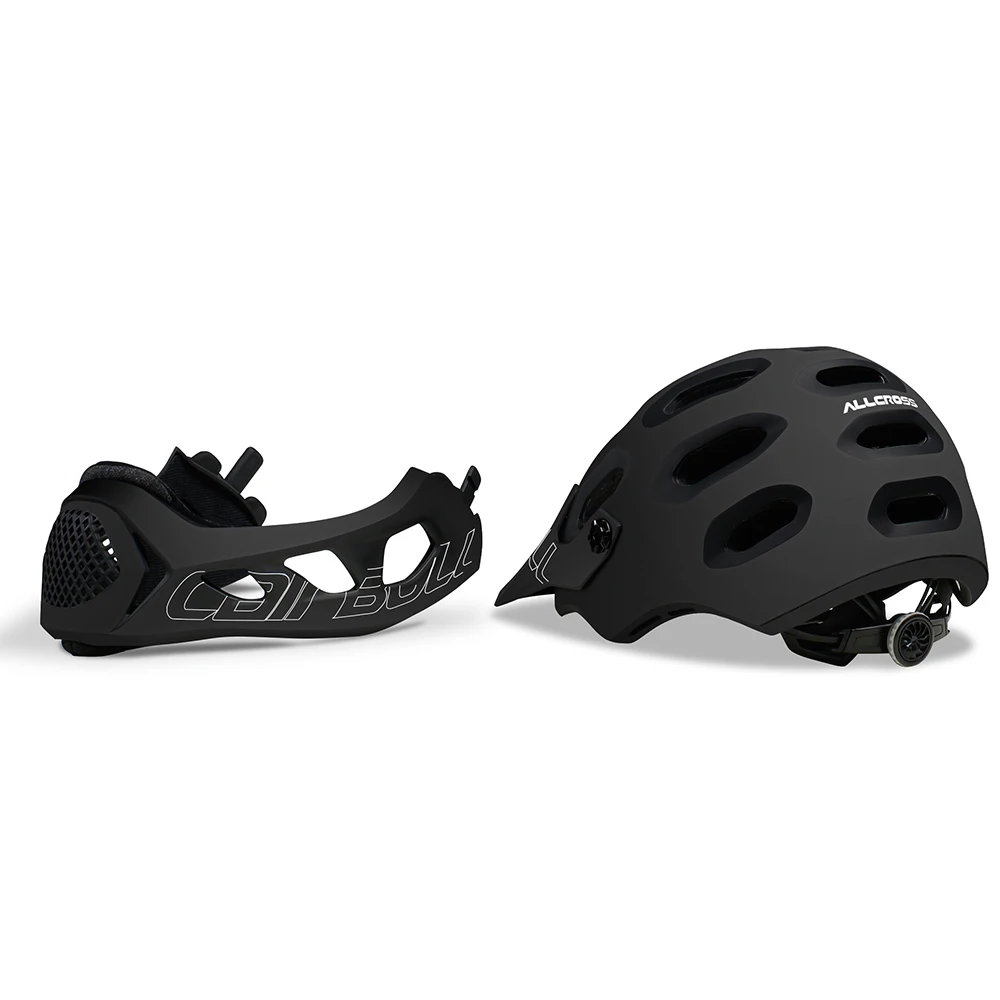 Cairbull, горный велосипедный шлем, мужской, полностью покрытый, MTB, вниз, холм, полный, лицевой шлем, Inte-mold TRAIL BMX, велосипедный шлем, ультралегкий