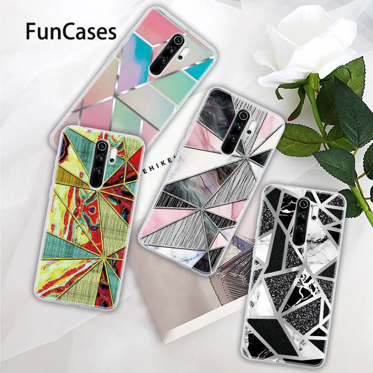 Чехол для телефона estojo Redmi Note 8 Pro милый наполовину завернутый чехол мягкий из ТПУ