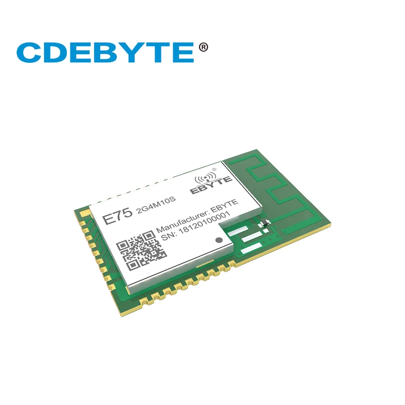 Ebyte E75 2G4M10S JN5169 2 4 ГГц ZigBee модуль IoT специальная Сеть 10 дБм 512кб флэш память 32 бит ВЧ