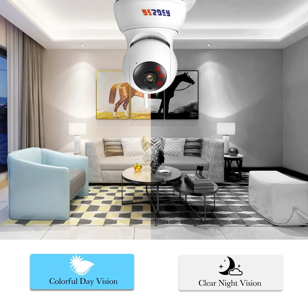 IP камера BESDER ONVF 720P беспроводная с функцией панорамирования и наклона|wi-fi baby