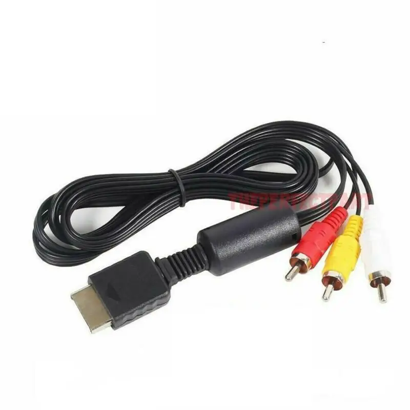 Новинка 2020 лидер продаж для Playstation PS1 /PS2 / PS3 /A/V Sony PS 1/2/3 Audio1PC OEM 6 футов RCA AV ТВ аудио