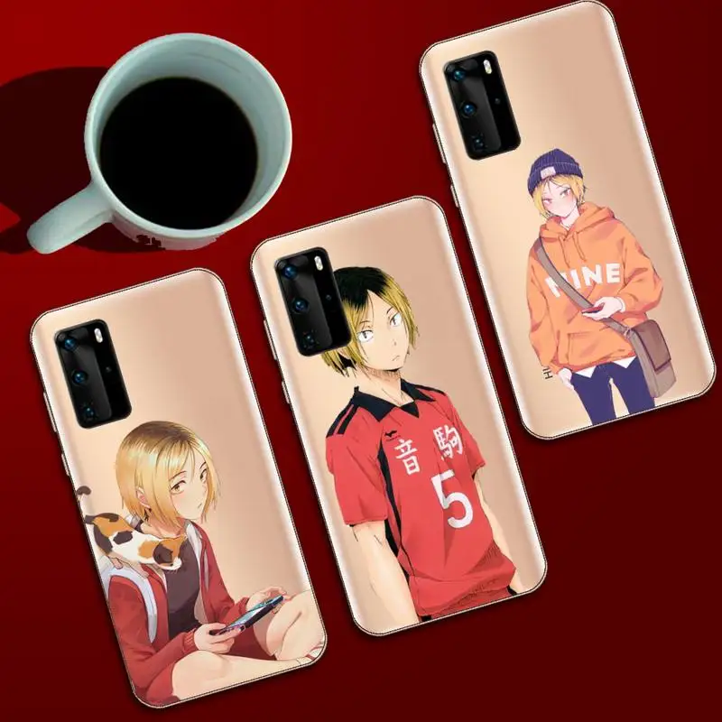 

Kenma Kozume of Haikyuu anime Phone Case Transparent for Huawei honor Enjoy Y V 9 7 8 10 20 30 40 SE S E C lite pro plus 2019